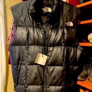 The North Face black vest